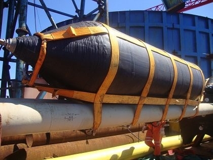 Давление 0,05 - 0,25 МПа Морские резиновые подушки безопасности Толщина 6 мм - 20 мм Слои 4-9 Тяжелая конструкция