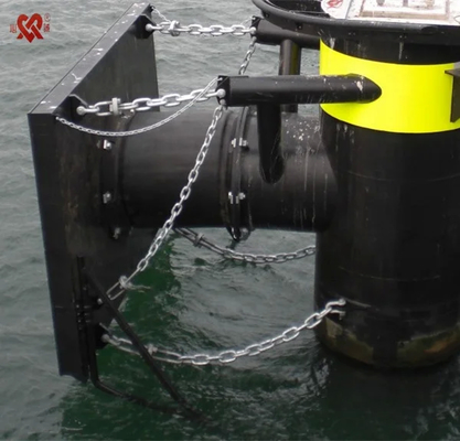 60-80 Shore A Hardness Cell Rubber Fenders For Boating Protection ISO 9001 Сертифицированный