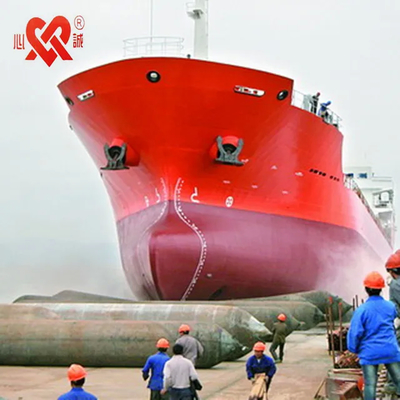 Воздушные подушки под давлением из морской резины для докинга, подъема и запуска с внутренним слоем из натуральной резины