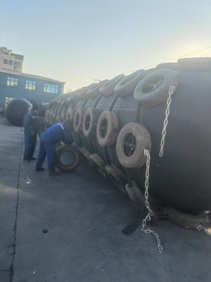 Гарантия 2 года Йокогама Морской фендер с начальным давлением 50 кПа