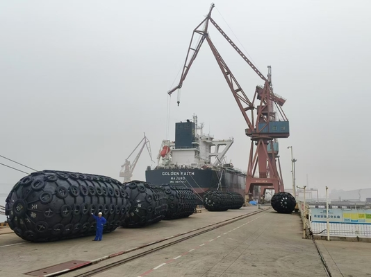 Черный Yokohama Marine Fender прочная резина для защиты судов