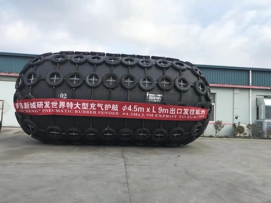 00,5-4,5м Диаметр Yokohama Marine Fender в черном для индивидуальных требований морской