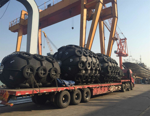 Горячая оцинкованная Yokohama Marine Fender для долговечной защиты морских деталей