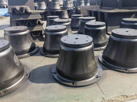 Сертифицированный конусный резиновый крандец CCS, одобренный SGS, прочное морское доковое защитное оборудование для швартовки и швартовки судов