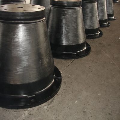 Формат рисунка Шаговые конусовые резиновые крылышки для промышленных причалов