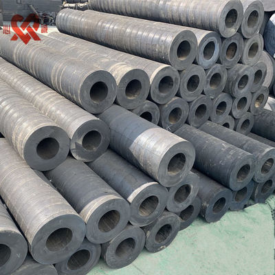 Застегнутая установка цилиндрический резиновый фендер 10-1000 кг длина 1000-5000 мм настраиваемый для портовых и док приложений